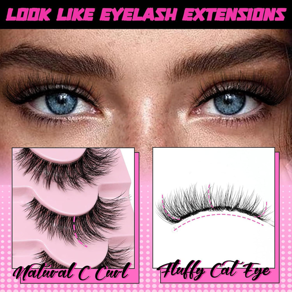 Natural, Thick, and Realistic Eyelashes