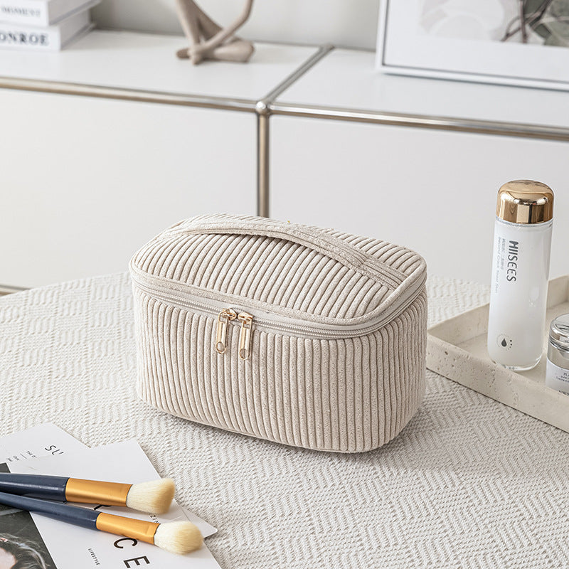 Corduroy Cosmetic Bag