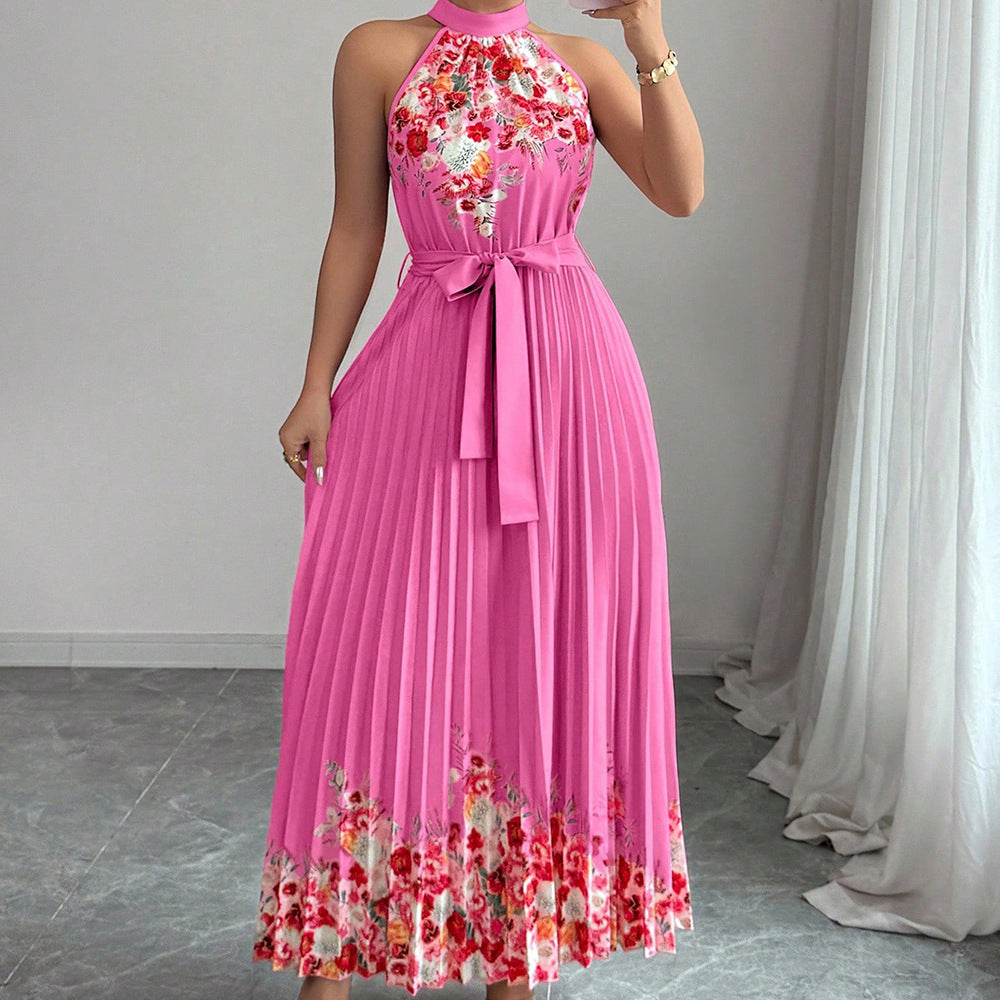 Pink Printed Dress