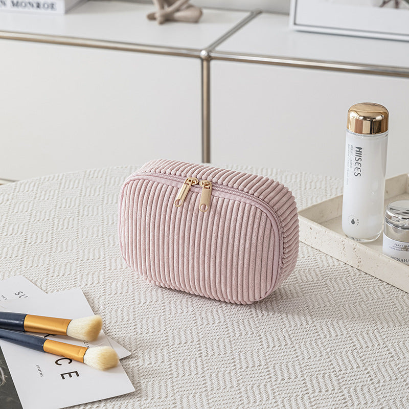 Corduroy Cosmetic Bag