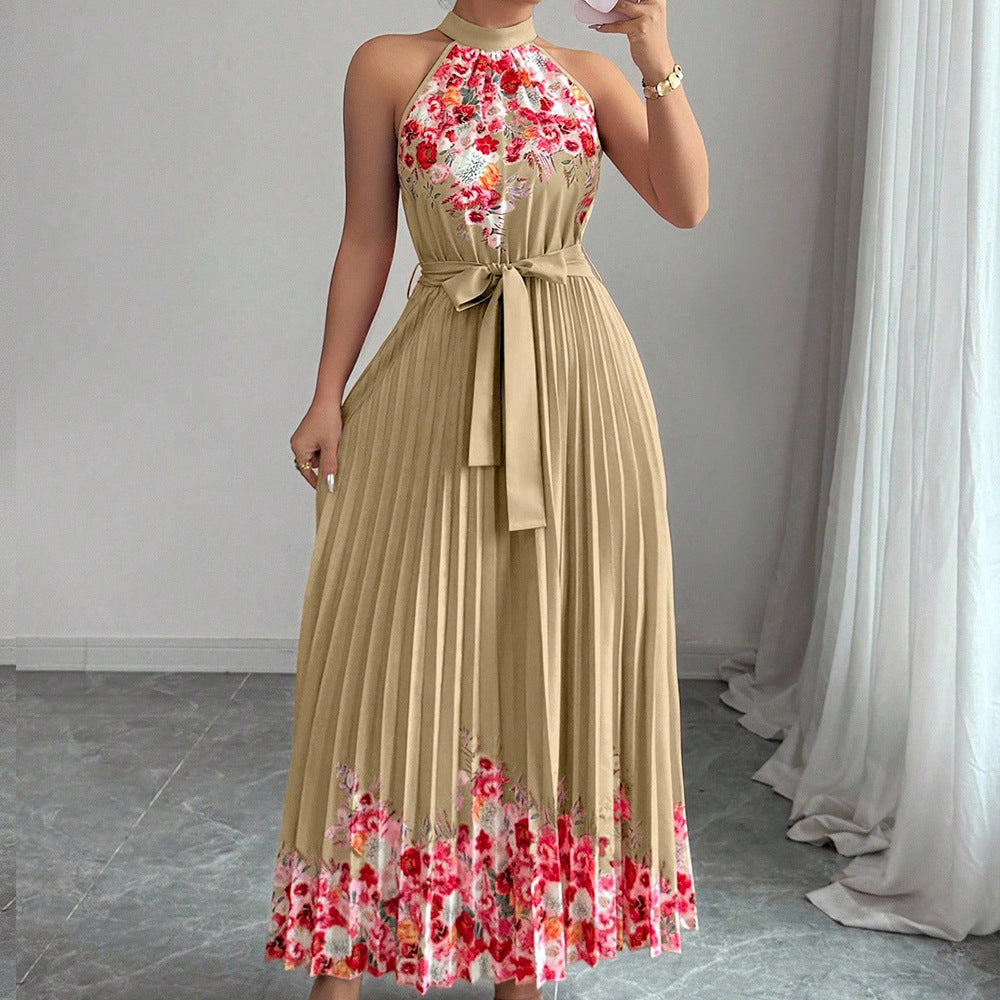Pink Printed Dress