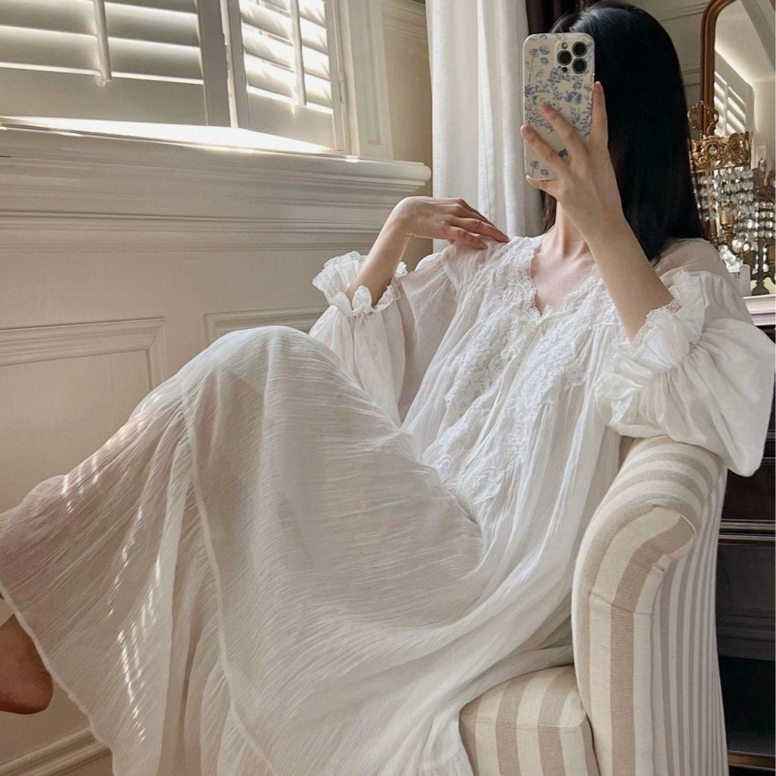 Lace Nightgown