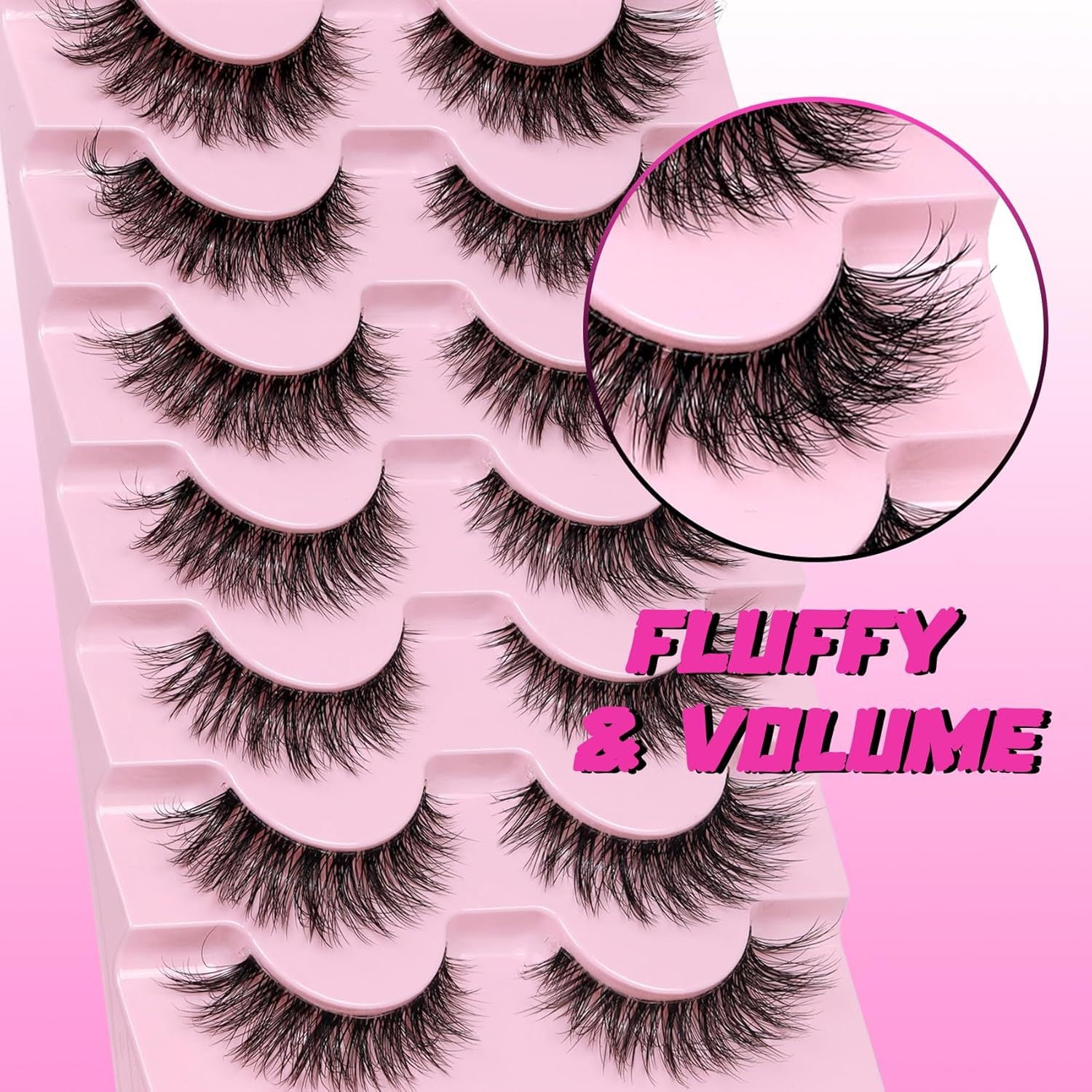 Natural, Thick, and Realistic Eyelashes