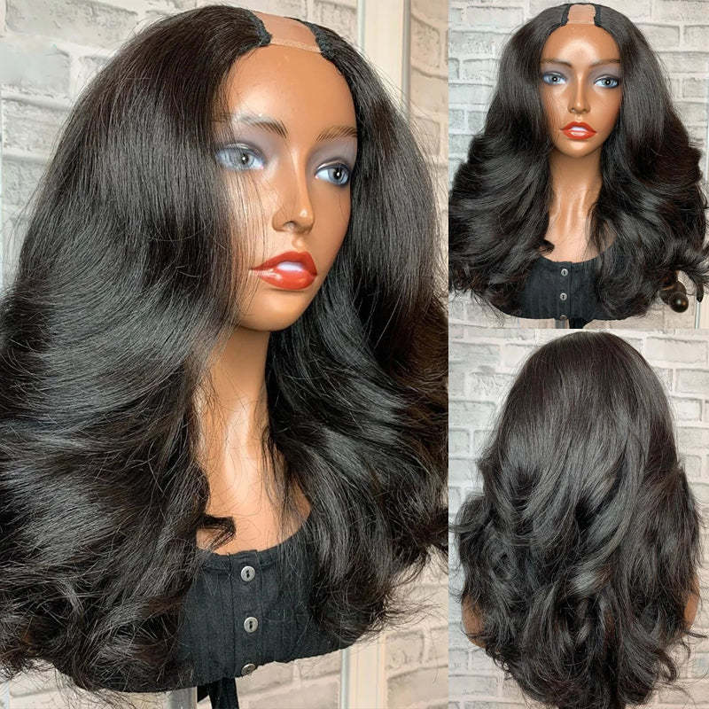 Human Hair U Part Wig
