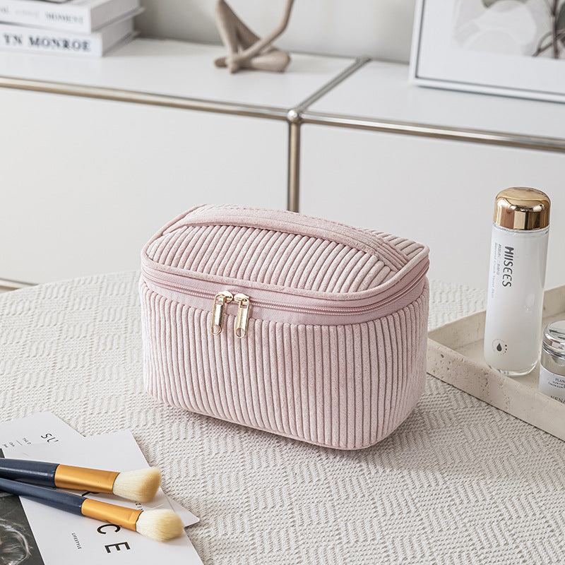 Corduroy Cosmetic Bag