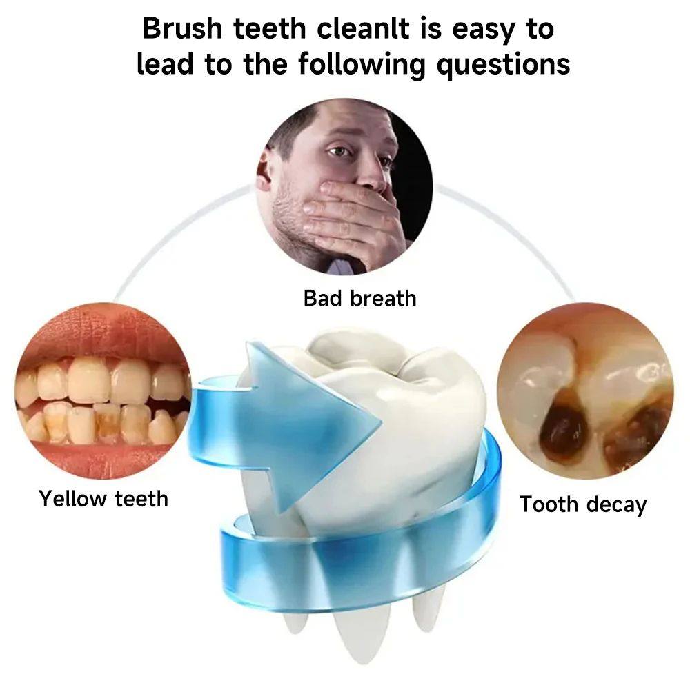U-Shaped Smart Silicone Head Electric Toothbrush