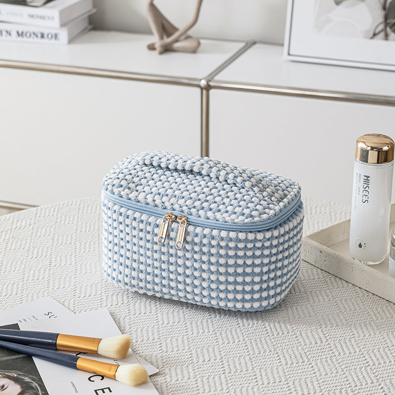 Corduroy Cosmetic Bag