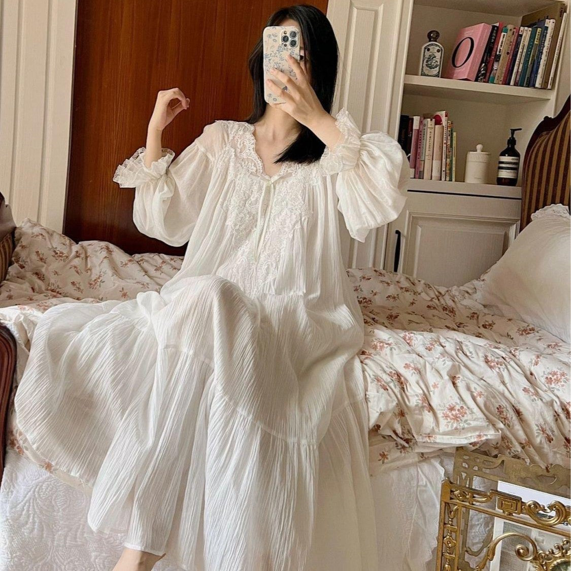 Lace Nightgown