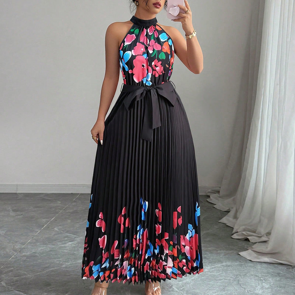 Pink Printed Dress