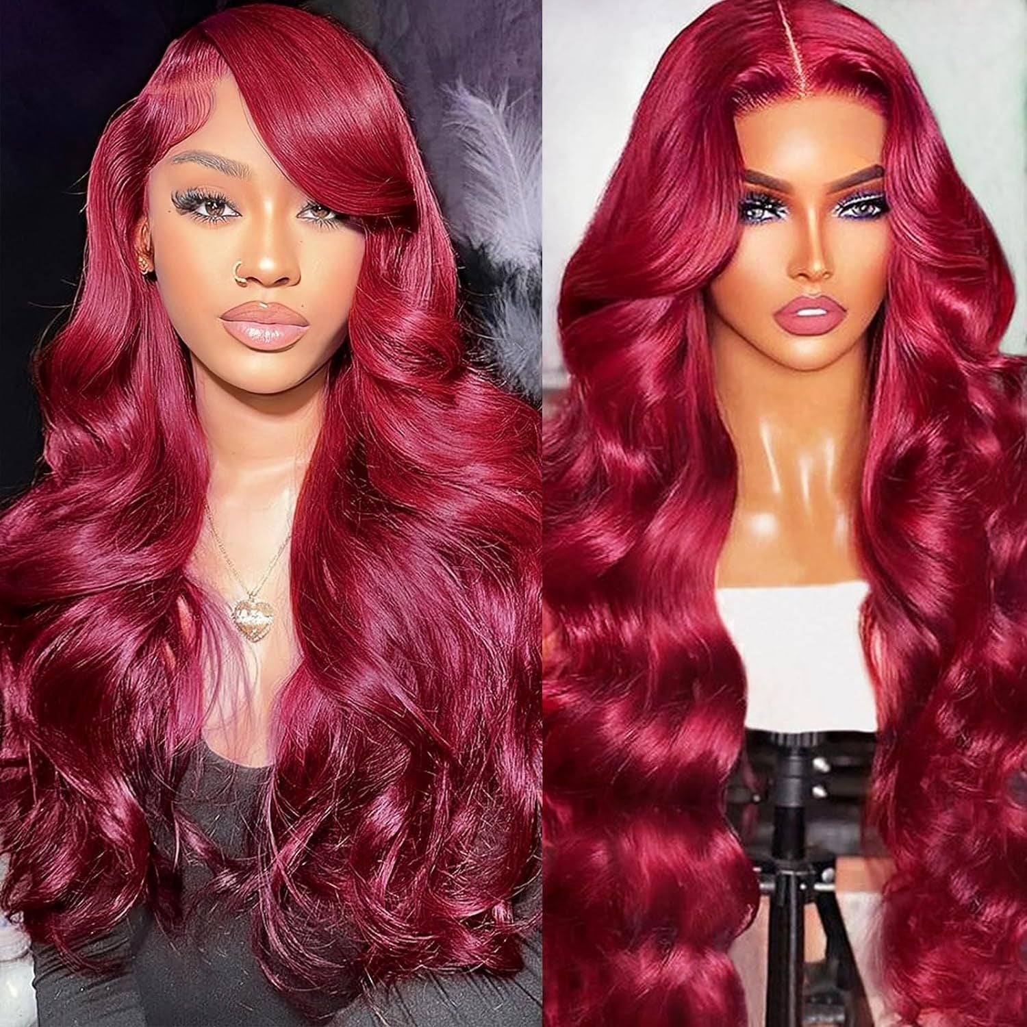 Lace Front Long Wavy Curly Wig