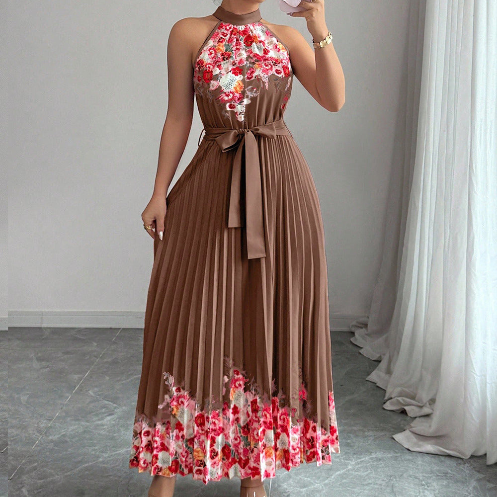Pink Printed Dress
