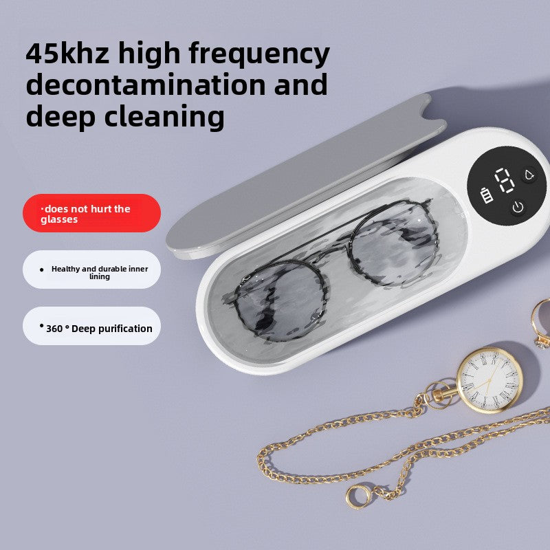 Ultrasonic Cleaning for Glasses, Jewelry and Accessories.