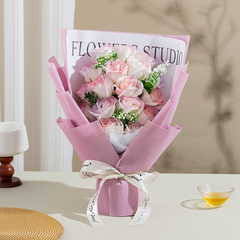 Soap Flower Bouquet