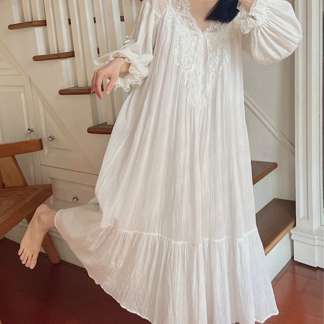 Lace Nightgown