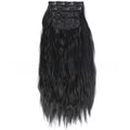 4-Piece Water Wave Clip-In Synthetic Hair Extensions