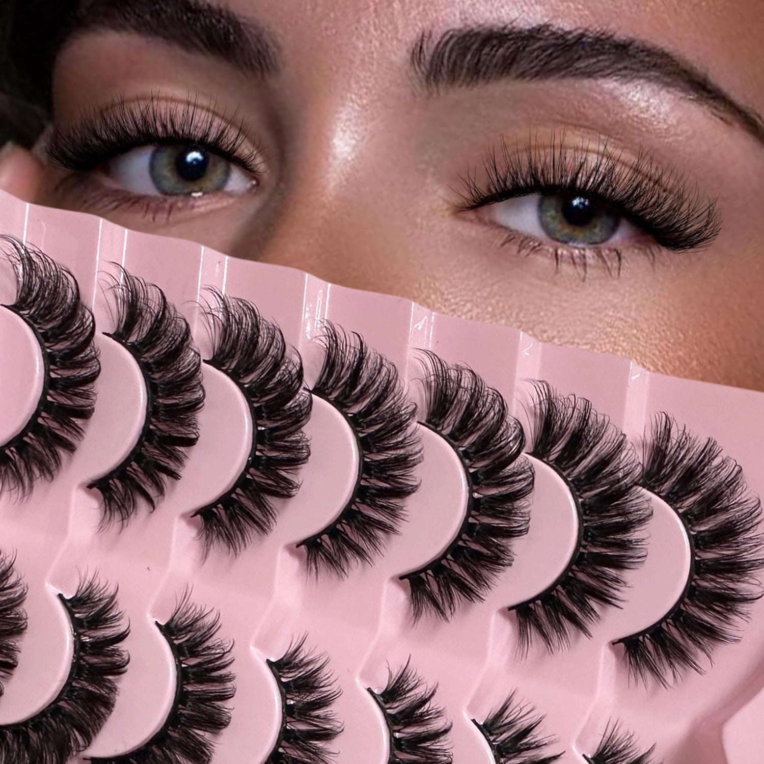 Natural, Thick, and Realistic Eyelashes