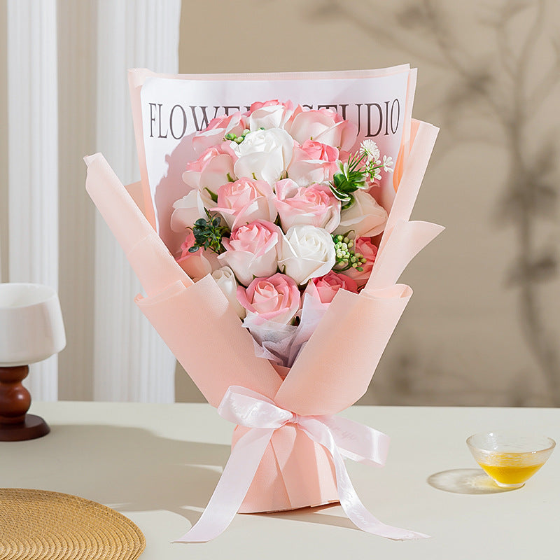Soap Flower Bouquet