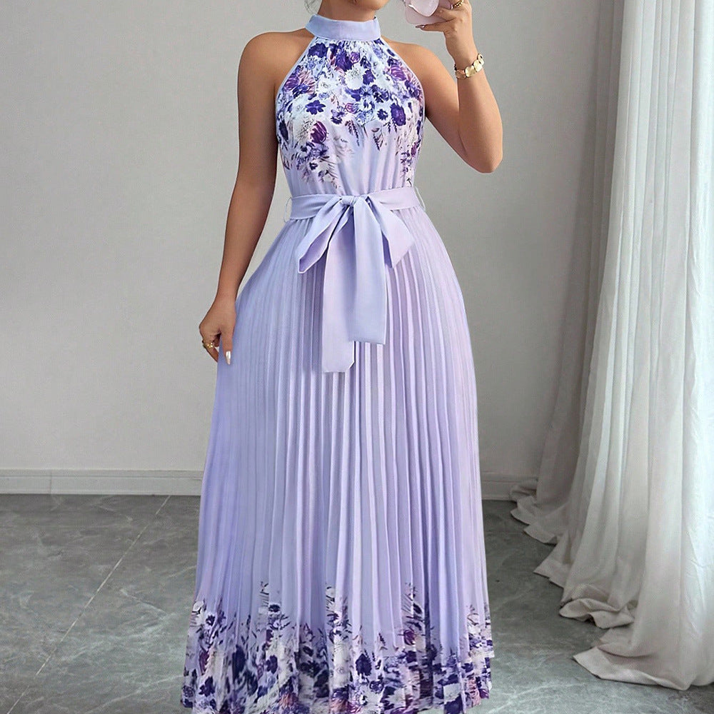 Pink Printed Dress